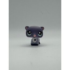 Littlest Pet Shop Ferret #482 Purple Authentic Hasboro Collectible 2006